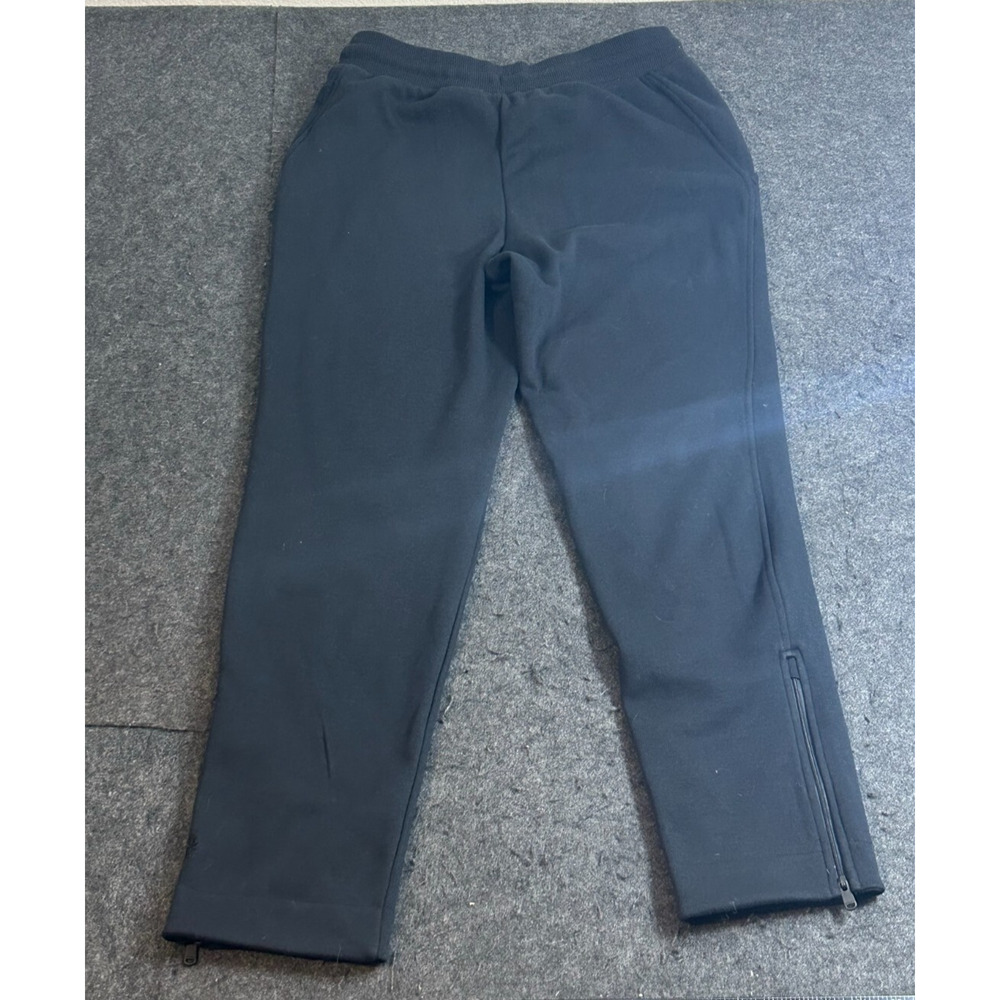 ATHLETA Cozy Karma Zip Pants Women's Medium Black High-Rise Active Lounge 793852 - Picture 8 of 9